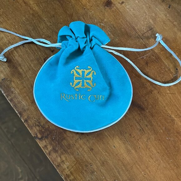 GIFT BAG INCL Rustic Cuff This Too Shall Pass Silvertone Stainless Cuff Bangle - Picture 6 of 6